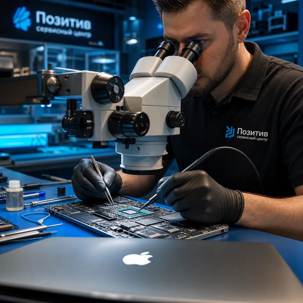 Замена видеокарты Apple MacBook в Волжском