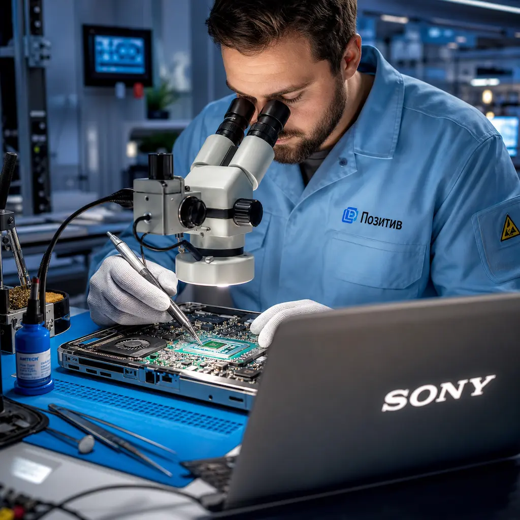 Замена видеокарты ноутбука Sony в Волжском