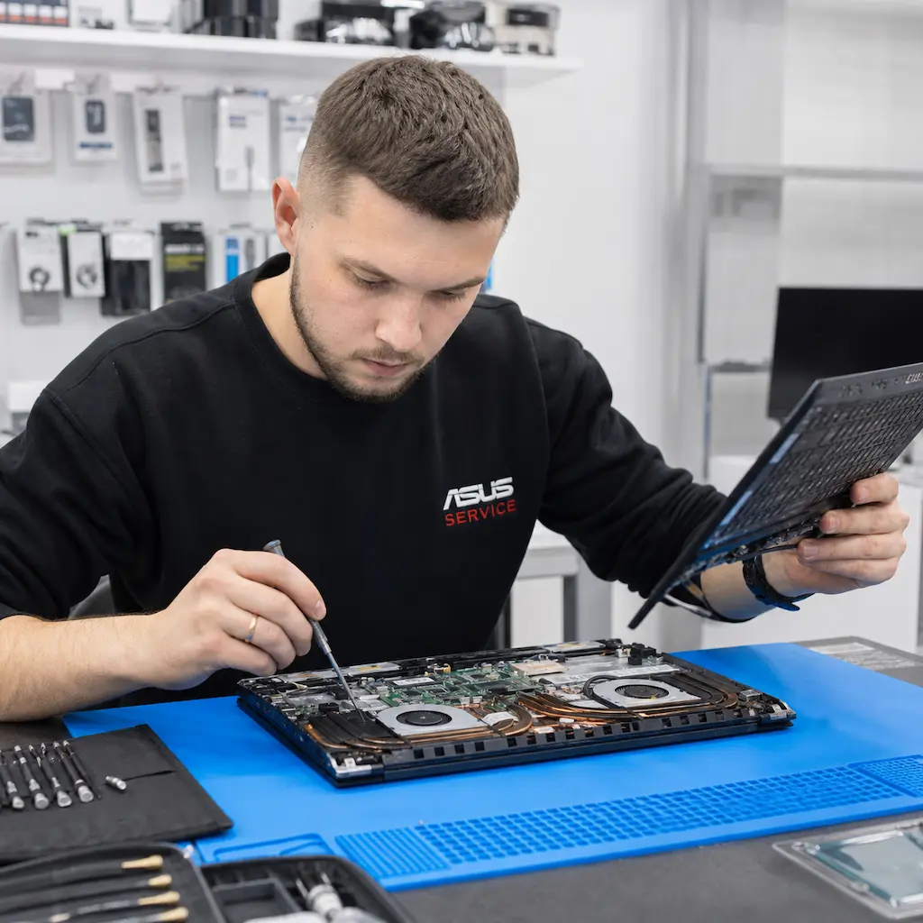 заменить клавиатуру на ноутбуке Asus в Волжском
