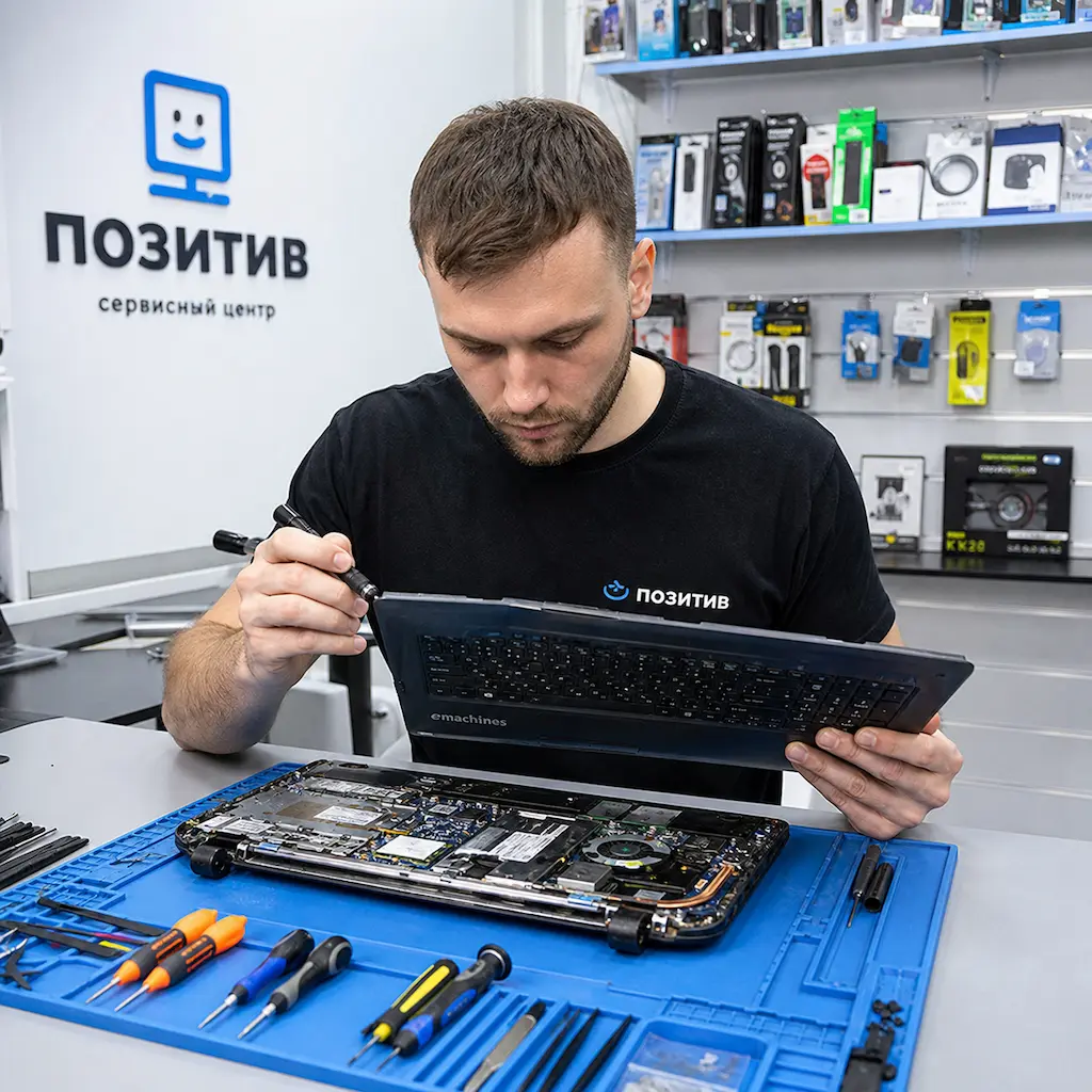 заменить клавиатуру на ноутбуке Emachines в Волжском