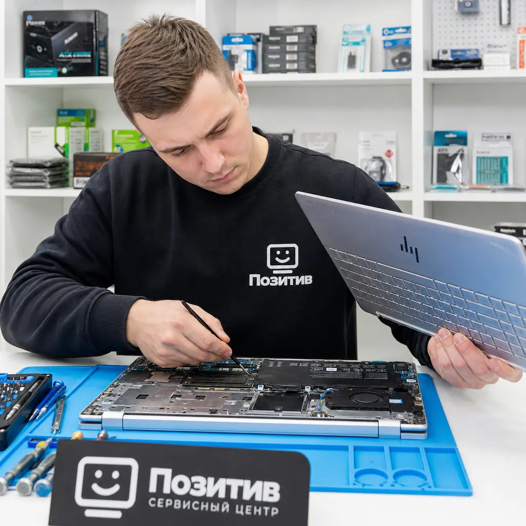 заменить клавиатуру на ноутбуке HP в Волжском