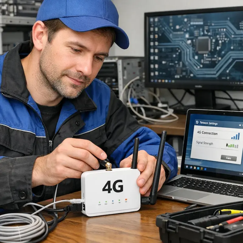 Настройка 4G модема в Волжском