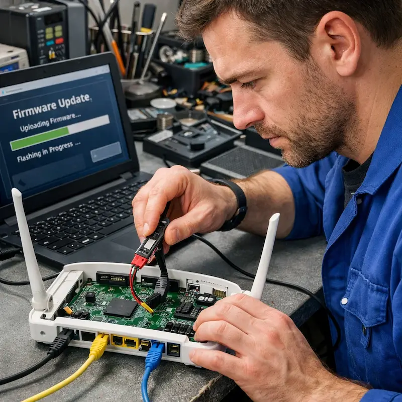 Обновление прошивки роутера в Волжском