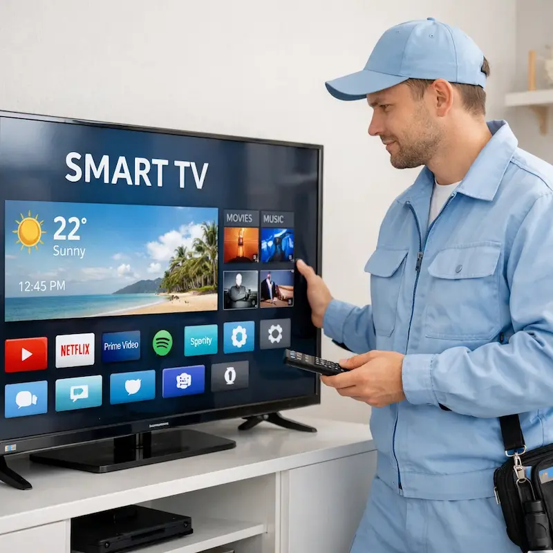 Настройка Smart TV в Волжском