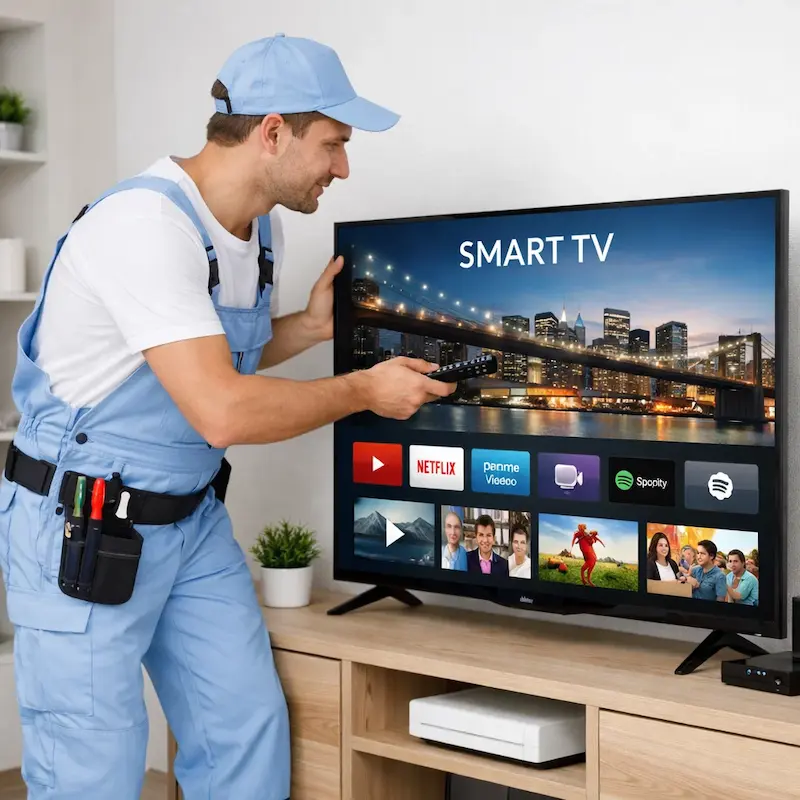 Как вызвать мастера для настройки Smart TV в Волжском