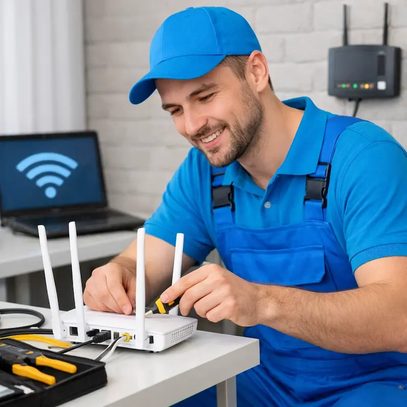 Настройка Wi - Fi в Волжском