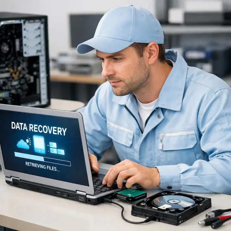 Восстановление данных и файлов в Волжском