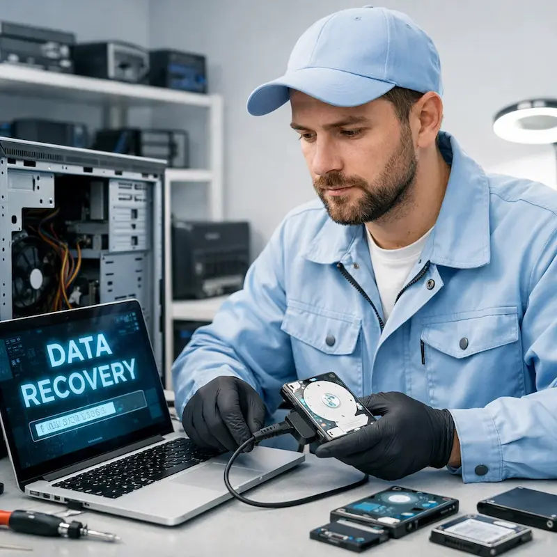 Восстановление файлов в Волжском