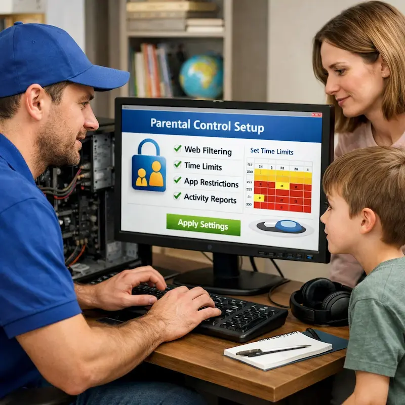 установка родительского контроля в Волжском