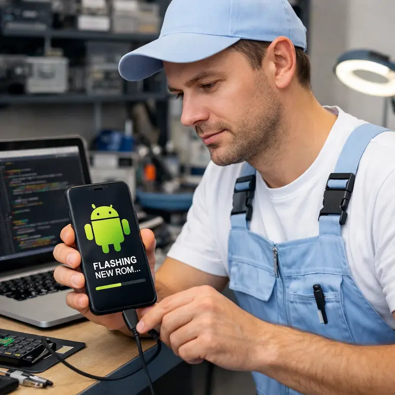 Прошивка Android в Волжском