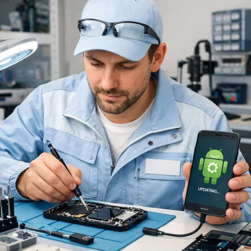 Настройка системы Android в Волжском